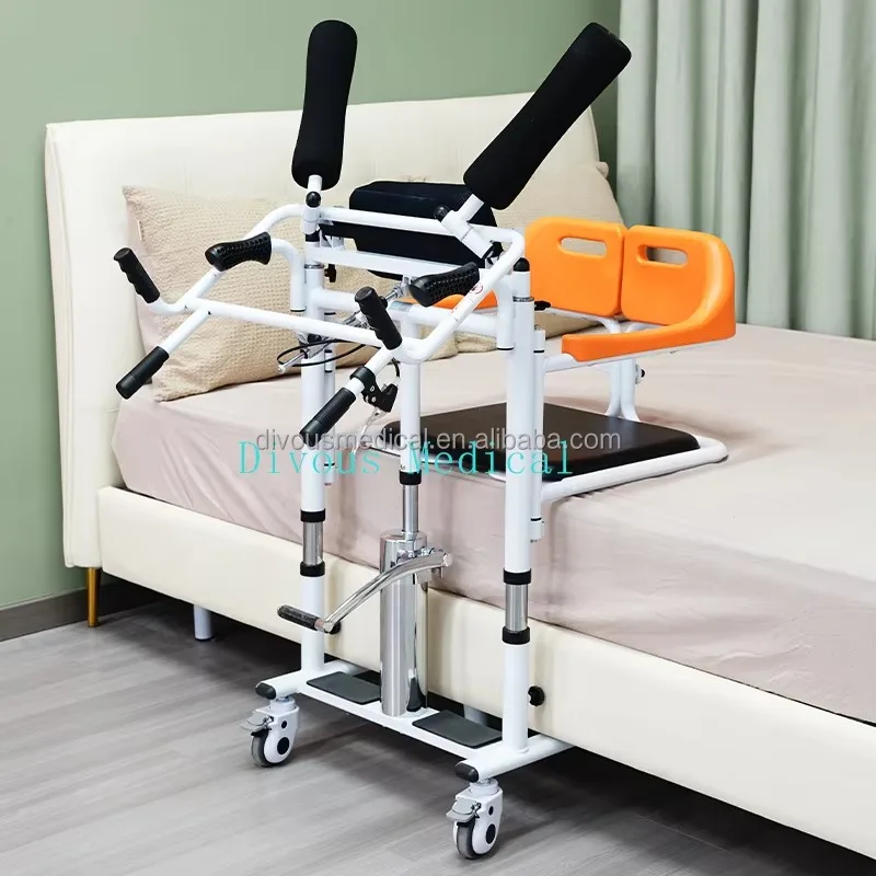 Elderly Nursing Chair Seat Assist Lift up Easy Seat Cushion Pedal Adjustable Patient Hydraulic Transfer Lift Chair With Commode
Elderly Nursing Chair Seat Assist Lift up Easy Seat Cushion Pedal Adjustable Patient Hydraulic Transfer Lift Chair With Commode