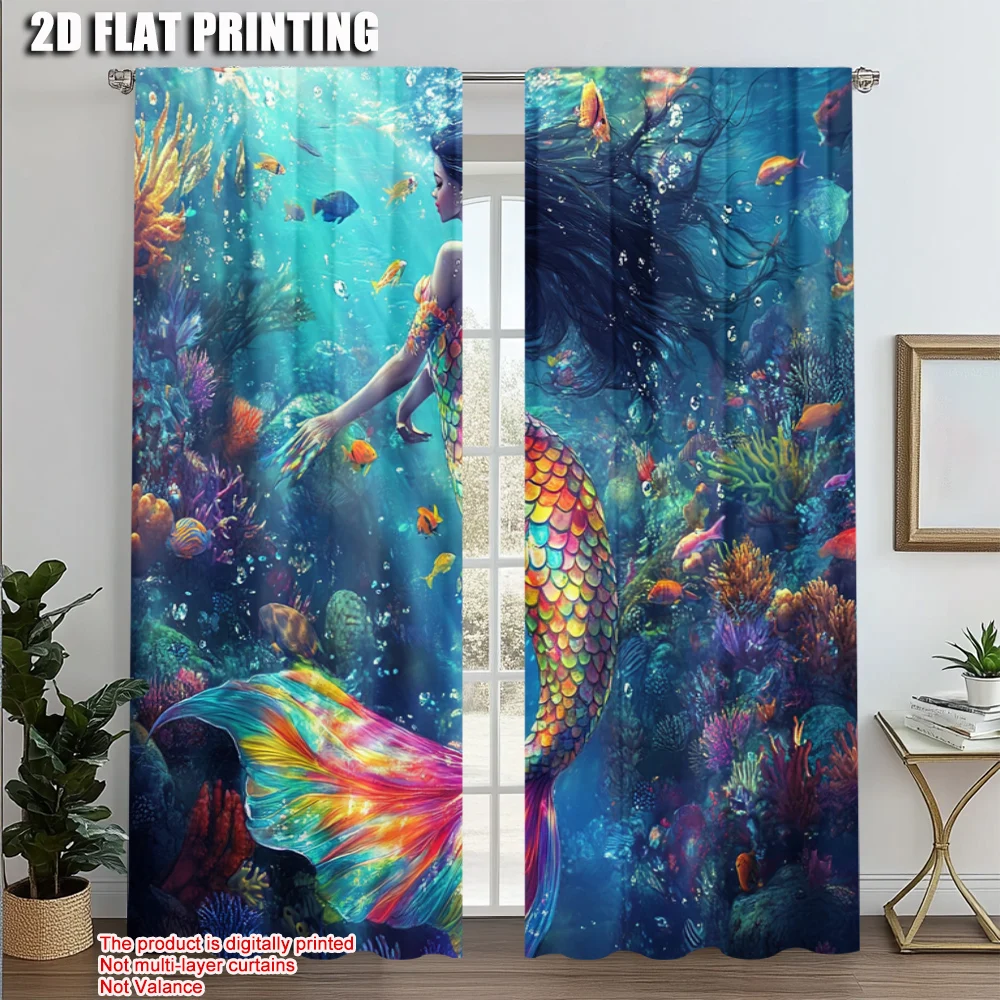 2pcs, Minimalist Curtains 2D print Girl Sea Polyester (without rod) Outdoor Decorations Use for Bedroom, Contemporary Style Home
2pcs, Minimalist Curtains 2D print Girl Sea Polyester (without rod) Outdoor Decorations Use for Bedroom, Contemporary Style Home