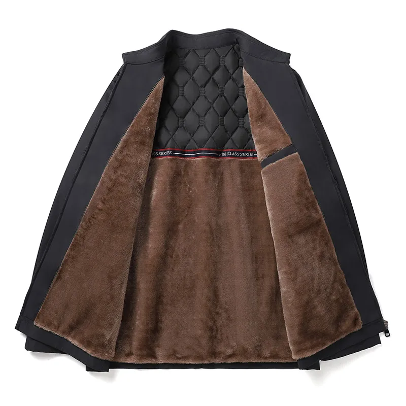 Men's Casual Loose Sports Large Size Jacket 5XL Men Business Jacket Parkas Mid-aged Men's Solid Color Plus Velvet Lapel Jacket
Men's Casual Loose Sports Large Size Jacket 5XL Men Business Jacket Parkas Mid-aged Men's Solid Color Plus Velvet Lapel Jacket