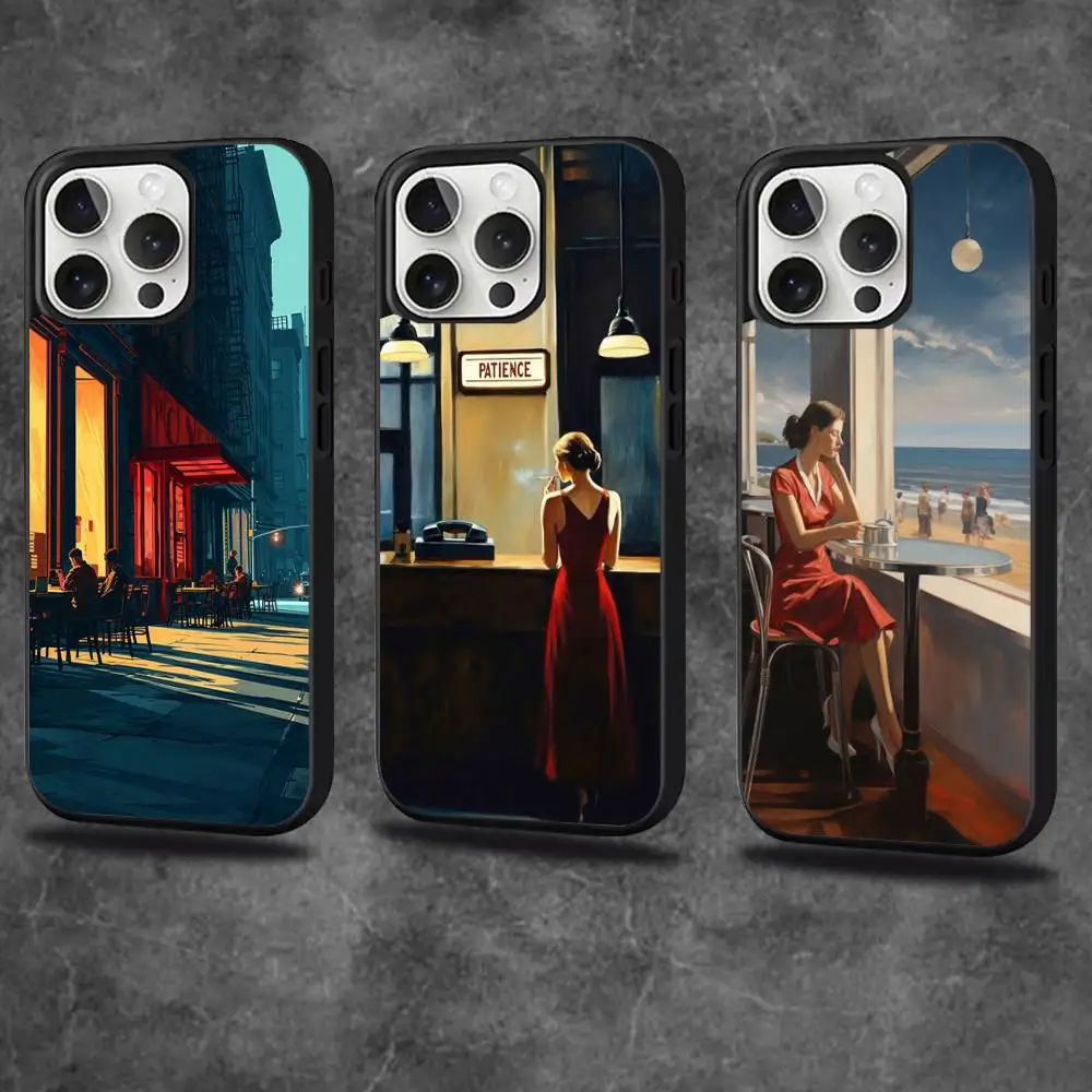 Edward Hopper Art Phone Case For iPhone 16,15,14,13,12,11,Pro,Max,Plus,Mini,SE4,E Magnetic Magsafe Wireless Charging
Edward Hopper Art Phone Case For iPhone 16,15,14,13,12,11,Pro,Max,Plus,Mini,SE4,E Magnetic Magsafe Wireless Charging