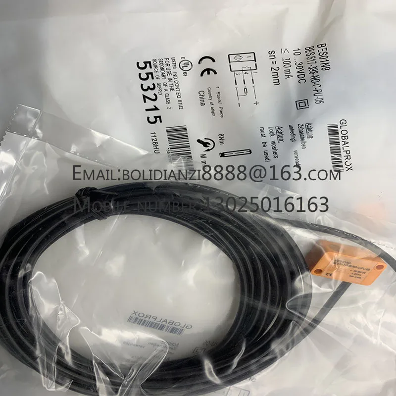 The brand-new original sensor BES 517-398-NO-C-PU-05/10 warranty for one year in stock
The brand-new original sensor BES 517-398-NO-C-PU-05/10 warranty for one year in stock
