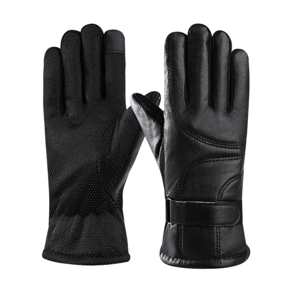 Модные черные зимние лыжные перчатки, многофункциональные водонепроницаемые мужские кожаные варежки, утепленные перчатки для вождения в корейском стиле, велосипедные перчатки
Модные черные зимние лыжные перчатки, многофункциональные водонепроницаемые мужские кожаные варежки, утепленные перчатки для вождения в корейском стиле, велосипедные перчатки
