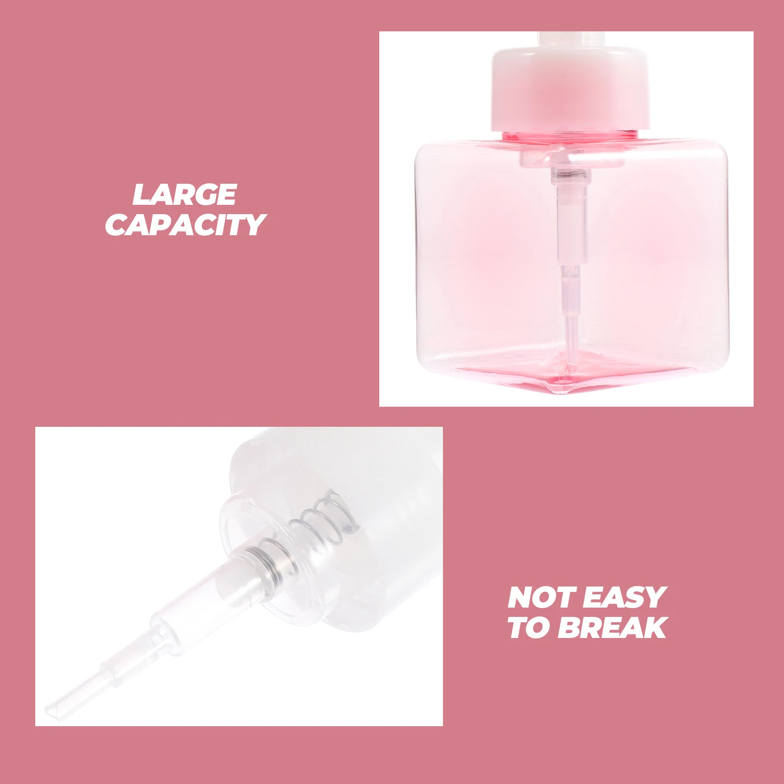 2pcs Foaming Bottle Empty Travel Container Leakproof Dispenser Square Makeup Storage Compact for Face
2pcs Foaming Bottle Empty Travel Container Leakproof Dispenser Square Makeup Storage Compact for Face