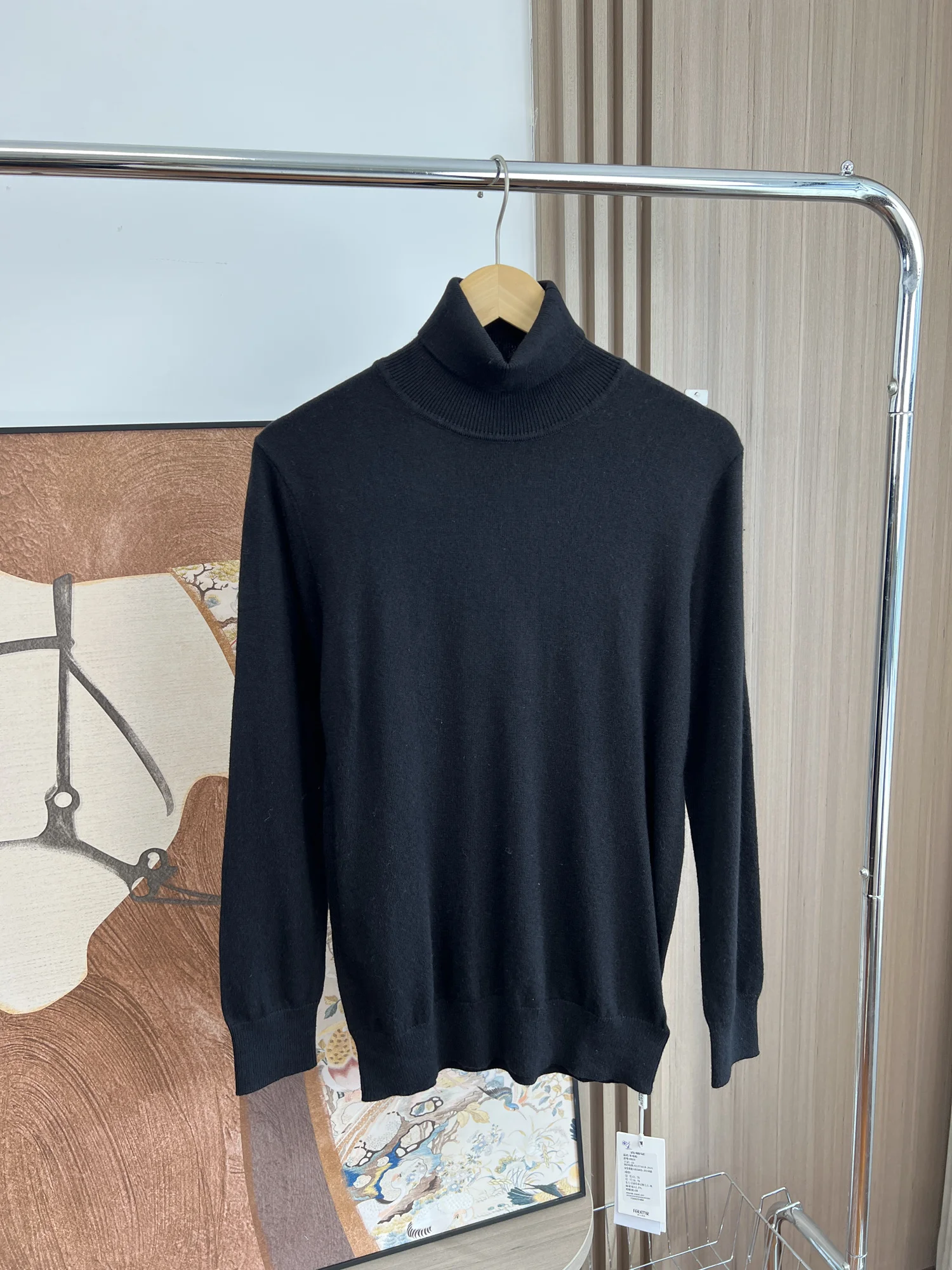 Elastic Comfortable High Ne Men's Knitted Sweater Warm Versatile Base Layer Top Casual Sle Winter Faion Streetwear
Elastic Comfortable High Ne Men's Knitted Sweater Warm Versatile Base Layer Top Casual Sle Winter Faion Streetwear