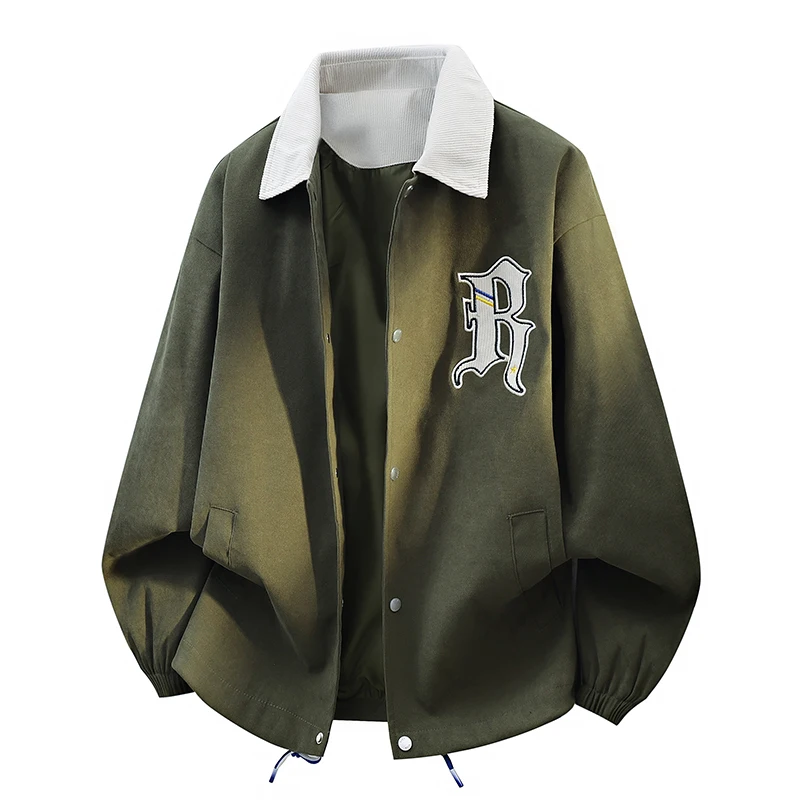 Весенне-осенние мужские куртки с отложным воротником, качественная свободная удобная мужская одежда, повседневная универсальная верхняя одежда, модная горячая распродажа
Весенне-осенние мужские куртки с отложным воротником, качественная свободная удобная мужская одежда, повседневная универсальная верхняя одежда, модная горячая распродажа