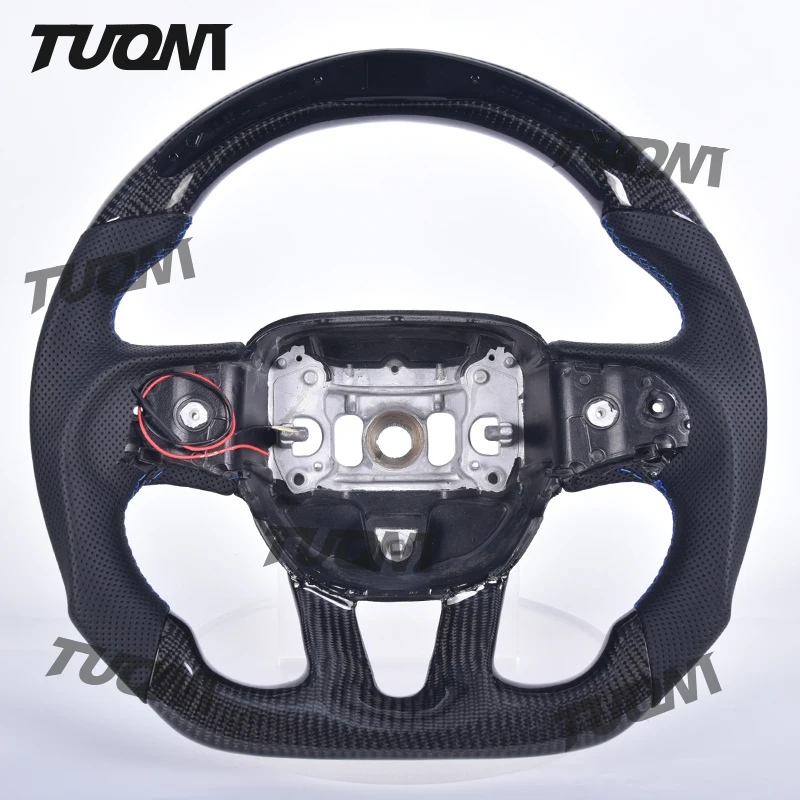 LED Display Carbon Fiber Steering Wheel For Dodge HELLCAT Challenger Charger SRT
LED Display Carbon Fiber Steering Wheel For Dodge HELLCAT Challenger Charger SRT