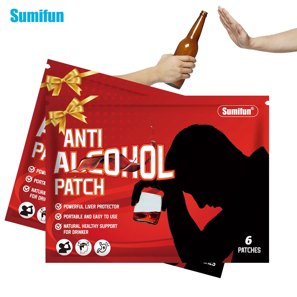 6/12/18/30pcs Sumifun Stop Drinking Medical Plaster Relieve Alcohol Addiction Hangover Patch Anti Alcohol Liver Protect Sticker
6/12/18/30pcs Sumifun Stop Drinking Medical Plaster Relieve Alcohol Addiction Hangover Patch Anti Alcohol Liver Protect Sticker