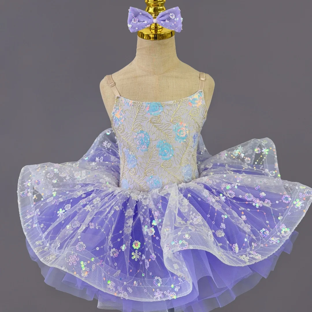 Ballroom Clothing Sequin Modern Dance Tutu Dress Girls Jazz Stage Costumes Performance Clothing Leotards for Girls Ballet Dress
Ballroom Clothing Sequin Modern Dance Tutu Dress Girls Jazz Stage Costumes Performance Clothing Leotards for Girls Ballet Dress