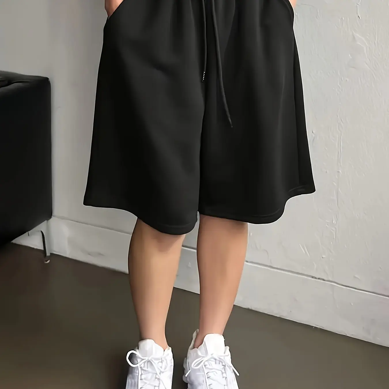 Women'S Casual Solid Color, Machine Washable Fabric with Drawstring Pocket Shorts, Suitable for Daily Casual Outing
Women'S Casual Solid Color, Machine Washable Fabric with Drawstring Pocket Shorts, Suitable for Daily Casual Outing