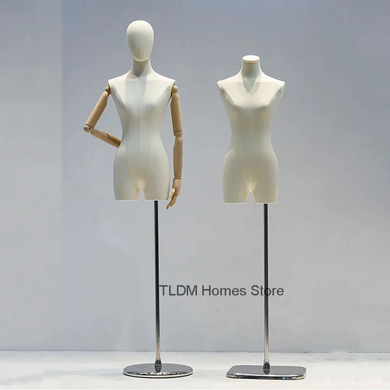 Korean Version Female Mannequins High-end Sense Mannequin for Women's Clothing Store Bust Mannequin Women Window Display Stand
Korean Version Female Mannequins High-end Sense Mannequin for Women's Clothing Store Bust Mannequin Women Window Display Stand