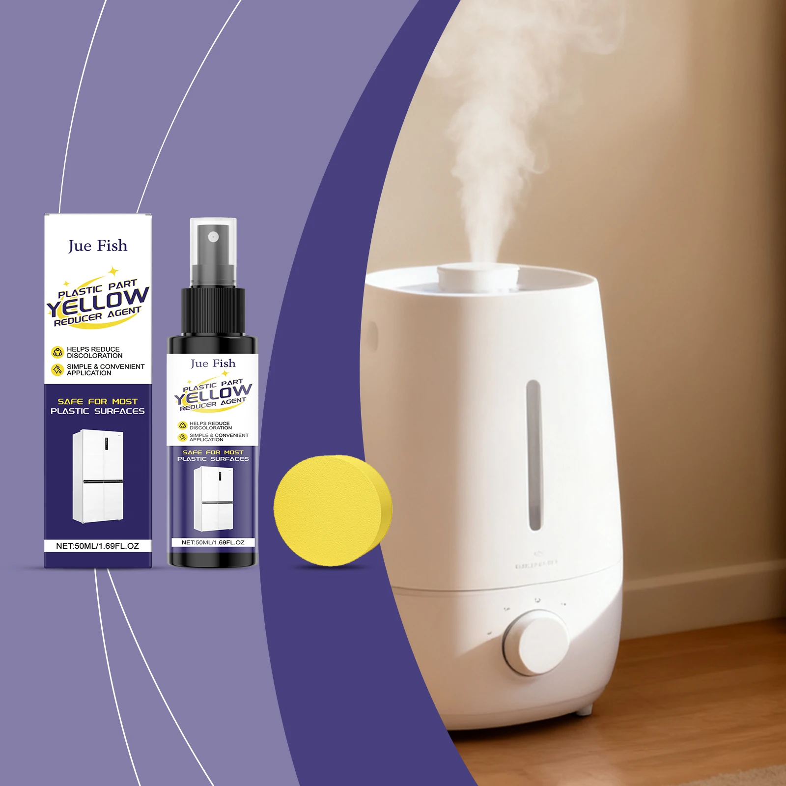 Plastic Refurbishment Restorer Daily Deep Cleaning Tool for Yellowed Parts Surfaces Plastic Yellowing Reduction Home Care Agent
Plastic Refurbishment Restorer Daily Deep Cleaning Tool for Yellowed Parts Surfaces Plastic Yellowing Reduction Home Care Agent