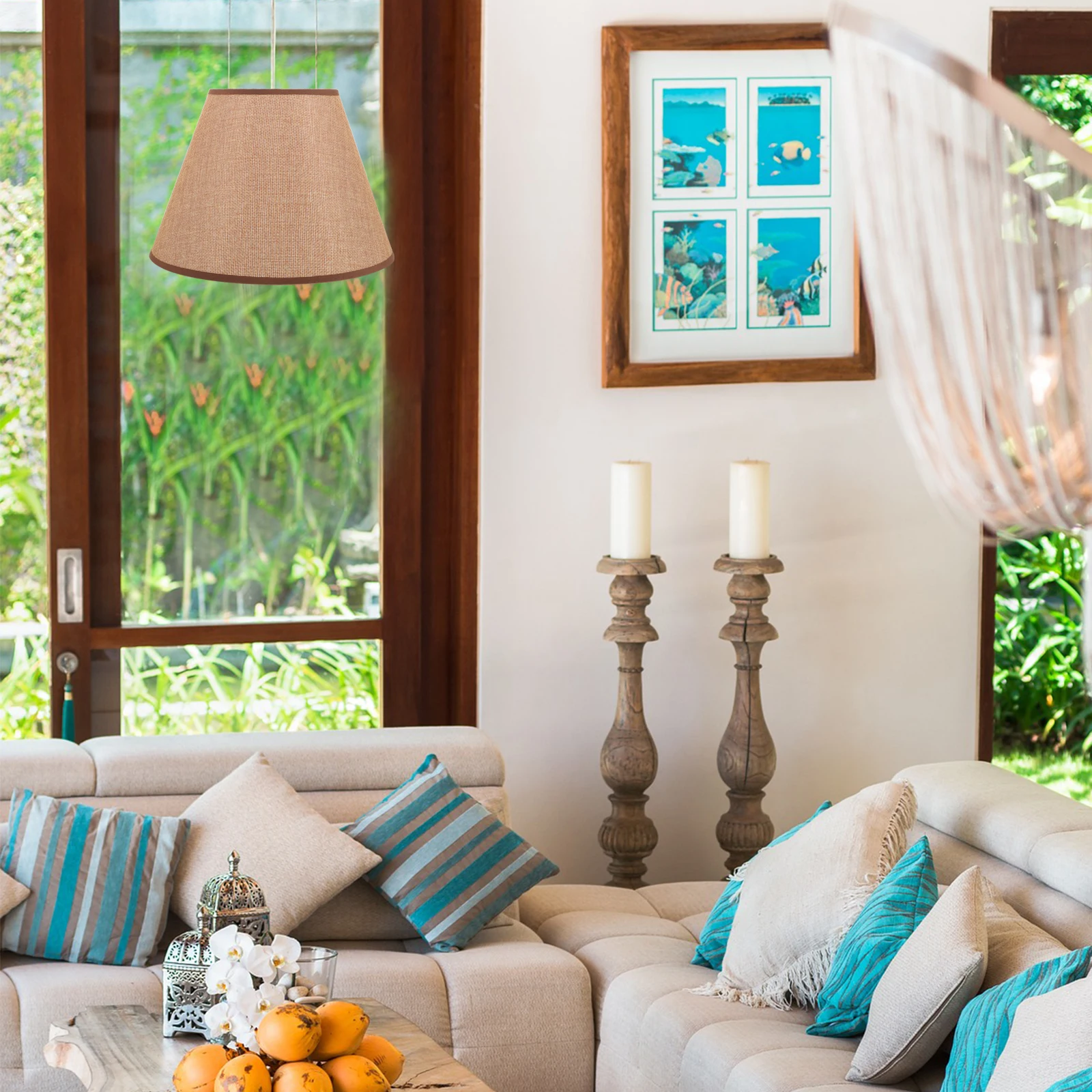 Retro Pendant Lamp Shade Modern Replacement Decorative Chandelier Shade Cover for Living Room Bedroom Study Dining Room
Retro Pendant Lamp Shade Modern Replacement Decorative Chandelier Shade Cover for Living Room Bedroom Study Dining Room