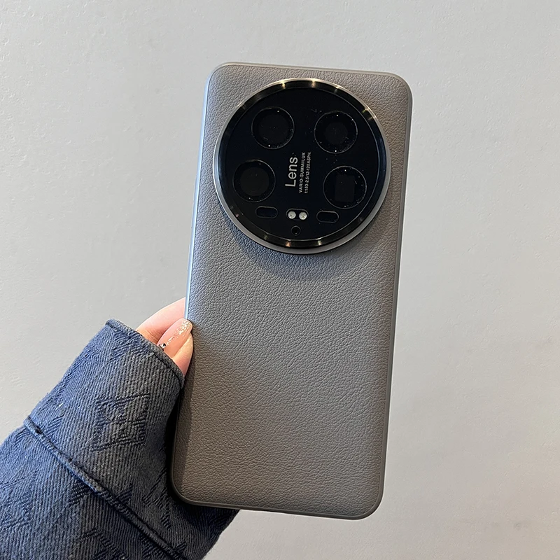 Чехол премиум класса из искусственной кожи для Xiaomi Mi 14, ультрапростая крышка с защитой объектива камеры
Чехол премиум класса из искусственной кожи для Xiaomi Mi 14, ультрапростая крышка с защитой объектива камеры