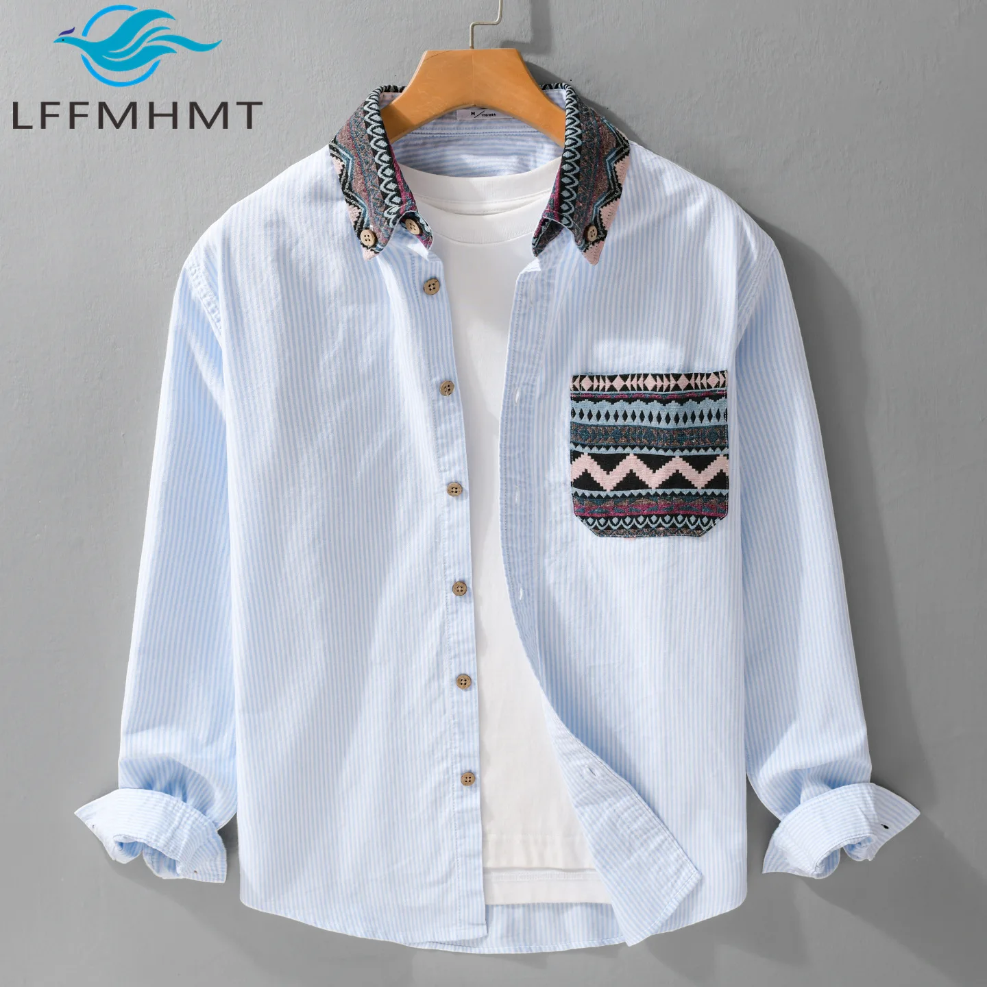 6208 100% хлопок, винтажная лоскутная мужская рубашка с длинным рукавом на весну и осень, уличная одежда хорошего качества, шикарные повседневные мужские топы
6208 100% хлопок, винтажная лоскутная мужская рубашка с длинным рукавом на весну и осень, уличная одежда хорошего качества, шикарные повседневные мужские топы