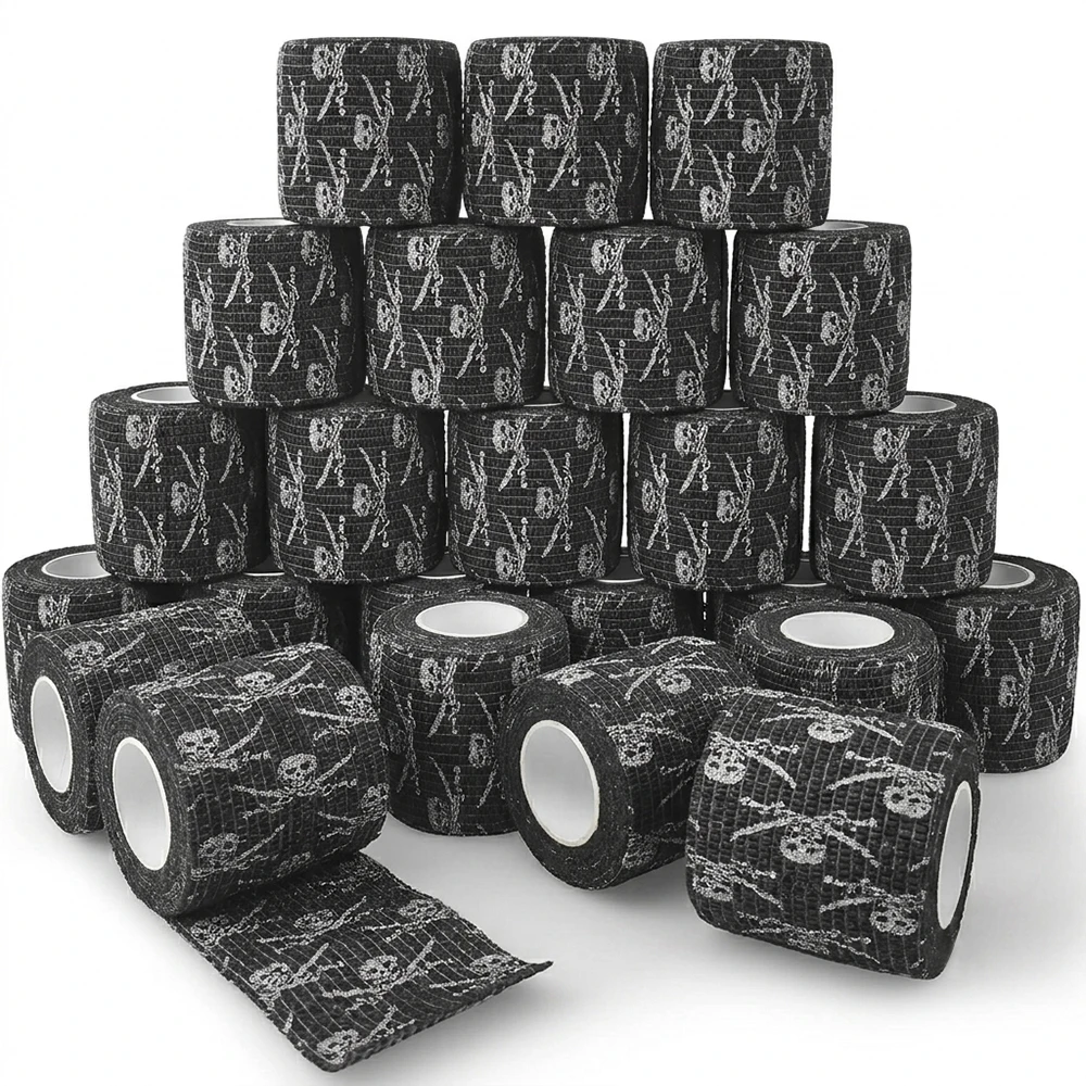 Crazy Tattoo Grip Bandage Cover Grip Tape Nonwoven Self Adhesive Sports Elastic Bandage for Pet Tattoo Accessories
Crazy Tattoo Grip Bandage Cover Grip Tape Nonwoven Self Adhesive Sports Elastic Bandage for Pet Tattoo Accessories