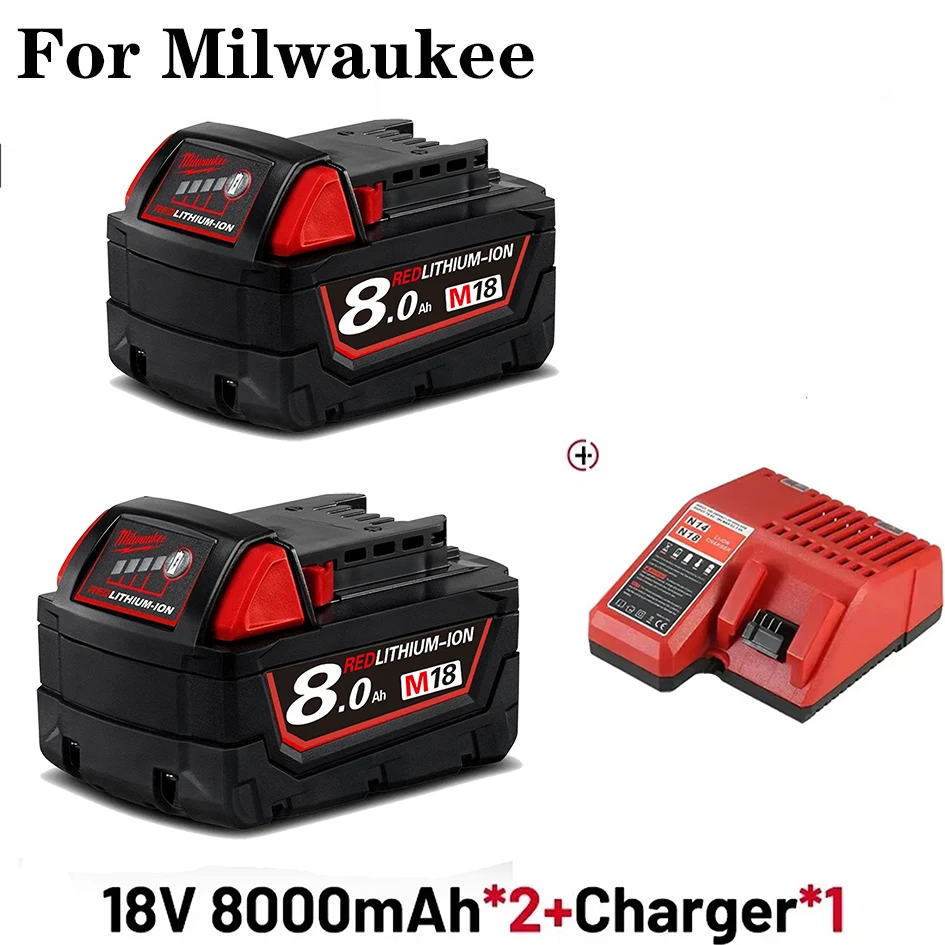 100% для Milwaukee M18 18 В 8000 мАч 18650 сменная литиевая батарея для Milwaukee 48-11-1860 48-11-1850 48-11-1840 батарея для инструментов
100% для Milwaukee M18 18 В 8000 мАч 18650 сменная литиевая батарея для Milwaukee 48-11-1860 48-11-1850 48-11-1840 батарея для инструментов