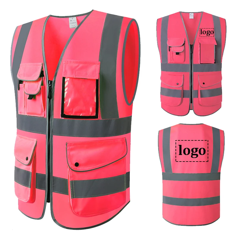 Logo and Text Customized Men's Construction Building Road Traffic Work Vest Aircraft Maintenance Engineer Multipocket Vest
Logo and Text Customized Men's Construction Building Road Traffic Work Vest Aircraft Maintenance Engineer Multipocket Vest