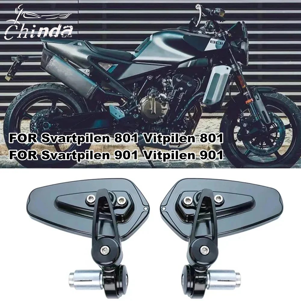 Motorcycle Mirror Conversion CNC Handlebar Mirror For Husqvarna Svartpilen 801 Vitpilen 801 Svartpilen 901 Vitpilen 901
Motorcycle Mirror Conversion CNC Handlebar Mirror For Husqvarna Svartpilen 801 Vitpilen 801 Svartpilen 901 Vitpilen 901
