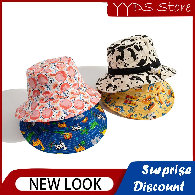 Summer Cotton Cartoon Print Fisherman Hat Cartoon Baby Hat UV Protection Boy Hat Children Panama Outdoor Beach Girl Sun Hat
Summer Cotton Cartoon Print Fisherman Hat Cartoon Baby Hat UV Protection Boy Hat Children Panama Outdoor Beach Girl Sun Hat