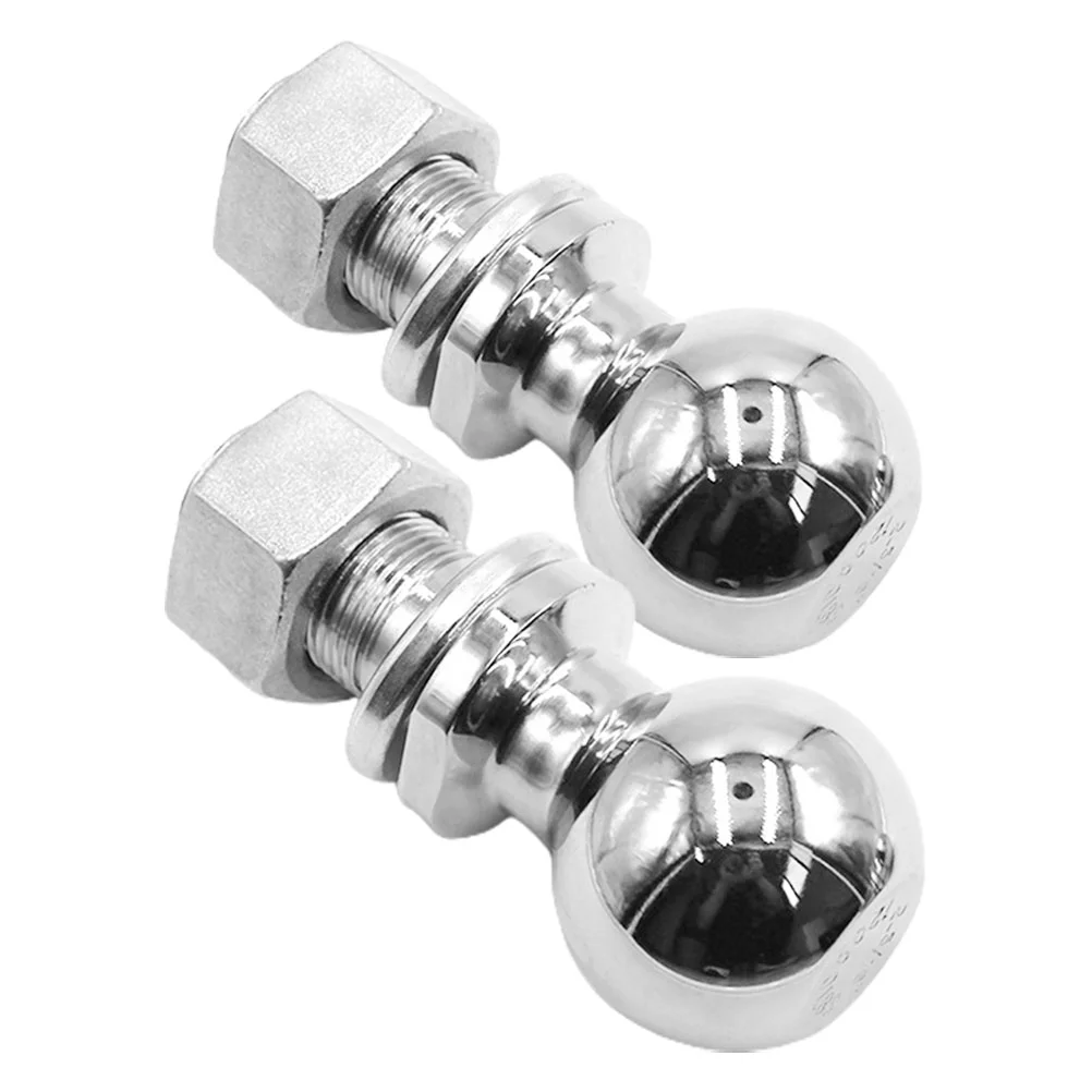 2 Pcs Tow Ball for Trailer Accessories Hitch Replacement Balls Screw Heavy Duty Parts
2 Pcs Tow Ball for Trailer Accessories Hitch Replacement Balls Screw Heavy Duty Parts
