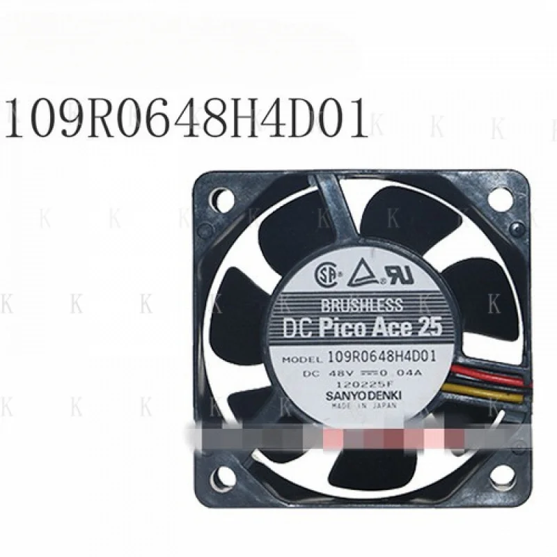 C 1 шт. для Sanyo 109R0648H4D01 6025 48 В 0,04 А 6 см 3-проводной бесшумный инверторный вентилятор 
C 1 шт. для Sanyo 109R0648H4D01 6025 48 В 0,04 А 6 см 3-проводной бесшумный инверторный вентилятор