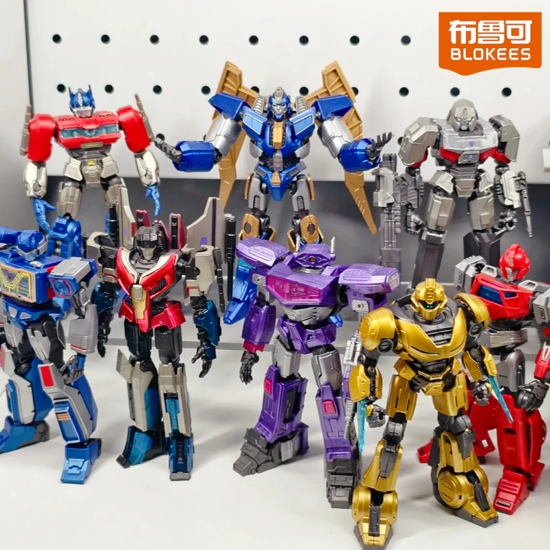 Горячая новинка: Коллекционные фигурки Blokees Transformers Action Edition & Classic Class — Оптимус Прайм, Мегатрон, Оптимус Примал. Игрушки-модели для мальчиков.
Горячая новинка: Коллекционные фигурки Blokees Transformers Action Edition & Classic Class — Оптимус Прайм, Мегатрон, Оптимус Примал. Игрушки-модели для мальчиков.