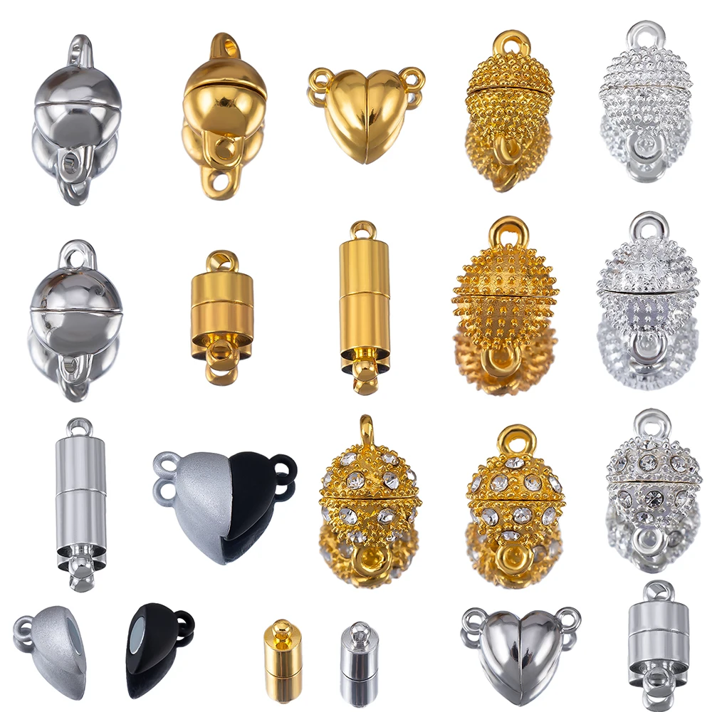 1Set 2Sets Locking Strong Magnetic Clasps Magnet End Clasp Connectors Jewelry Making DIY Bracelet Necklace Extender Accessories
1Set 2Sets Locking Strong Magnetic Clasps Magnet End Clasp Connectors Jewelry Making DIY Bracelet Necklace Extender Accessories