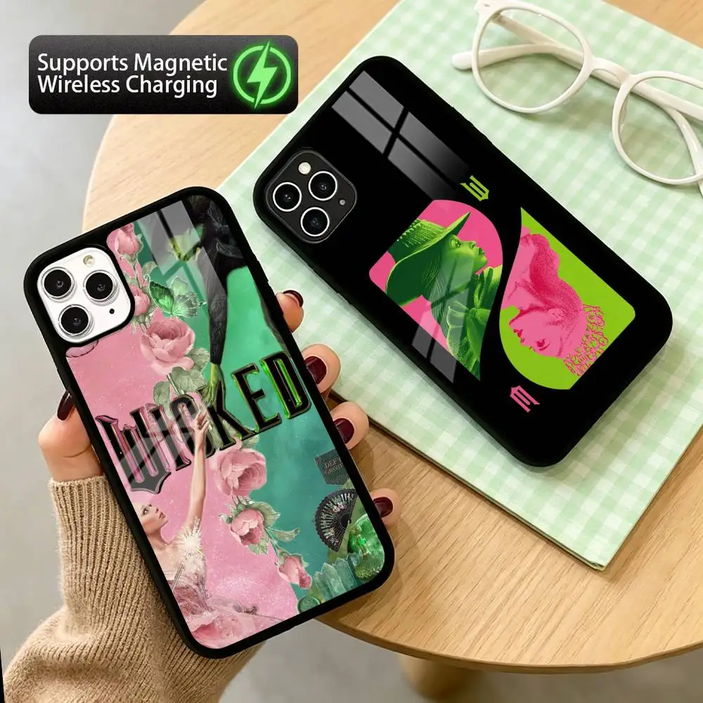 W-Wicked Movie Aesthetic Phone Case For iPhone17,16,15,14,13,12,11 Plus,Pro Supports Magnetic Wireless Charging
W-Wicked Movie Aesthetic Phone Case For iPhone17,16,15,14,13,12,11 Plus,Pro Supports Magnetic Wireless Charging