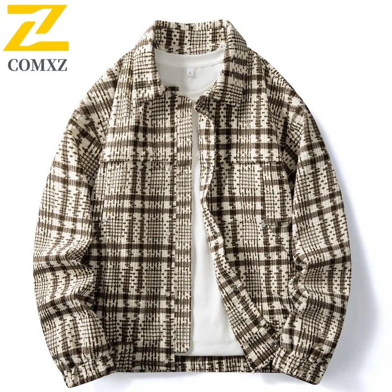 COMXZ Мужская куртка высокого качества с отложным воротником в сетку, походное ветрозащитное пальто, повседневное износостойкое осеннее пальто для скалолазания
COMXZ Мужская куртка высокого качества с отложным воротником в сетку, походное ветрозащитное пальто, повседневное износостойкое осеннее пальто для скалолазания