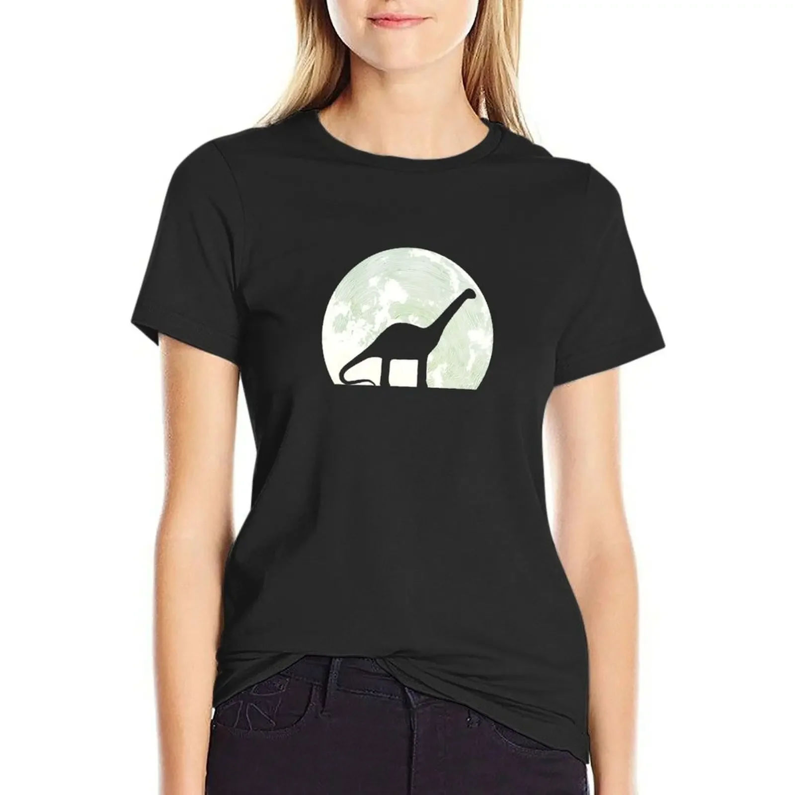 Brontosaurus T-Shirt new edition cute clothes animal print workout shirts for Women
Brontosaurus T-Shirt new edition cute clothes animal print workout shirts for Women