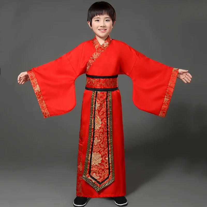 Baby Dress Boy Cosplay Ancient Perform Stage Outfit Long Kids Tang Dresses Children Hanfu Costumes Traditional Chinese Clothing
Baby Dress Boy Cosplay Ancient Perform Stage Outfit Long Kids Tang Dresses Children Hanfu Costumes Traditional Chinese Clothing