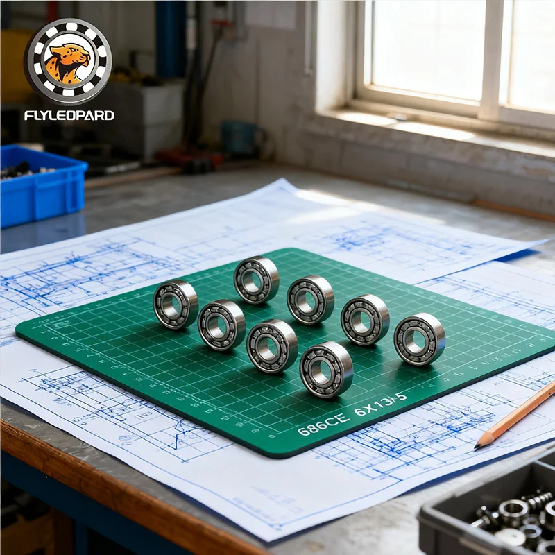 10PCS 686ZZ High Speed Miniature Ball Bearings ABEC-9 6x13x5mm Size 686ZZ 686 for Precision Applications
10PCS 686ZZ High Speed Miniature Ball Bearings ABEC-9 6x13x5mm Size 686ZZ 686 for Precision Applications