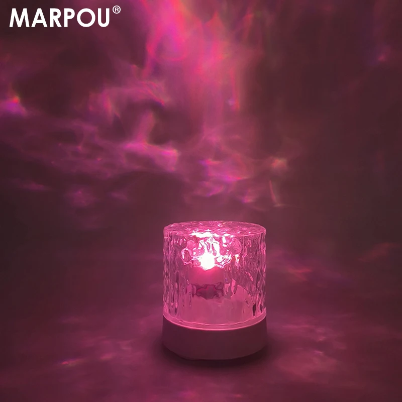 Светодиодный RGB-проектор MARPOU с пульсацией воды, приглушаемая лампа для спальни, прикроватного столика, игровой комнаты, Подарочная лампа с кристаллами воды, атмосфера l
Светодиодный RGB-проектор MARPOU с пульсацией воды, приглушаемая лампа для спальни, прикроватного столика, игровой комнаты, Подарочная лампа с кристаллами воды, атмосфера l