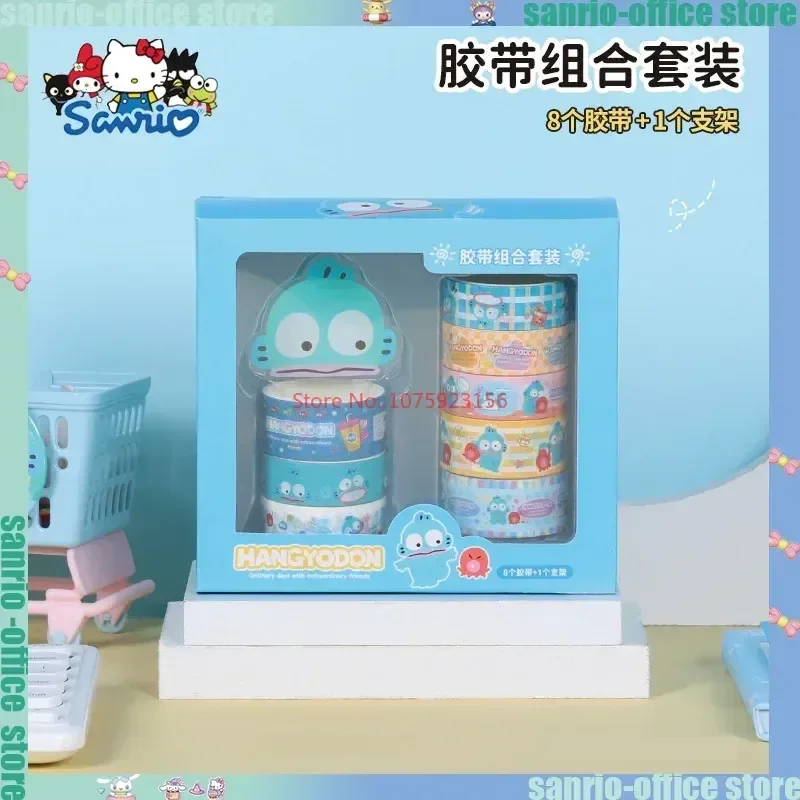 Канцтовары Kawaii Sanrio, наклейки, бумажная лента Hangyodon с уродливой рыбой, бумажная лента для ручного аккаунта, материал, наклейка, лента, Подарочная коробка, офисные принадлежности
Канцтовары Kawaii Sanrio, наклейки, бумажная лента Hangyodon с уродливой рыбой, бумажная лента для ручного аккаунта, материал, наклейка, лента, Подарочная коробка, офисные принадлежности
