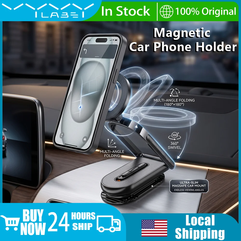 Magnetic Car Phone Holder Phone Mount 360 Degree Adjustable Car Phone Mount Cell Phone Holders for Your Car for All Smartphones And for all Car Models
Magnetic Car Phone Holder Phone Mount 360 Degree Adjustable Car Phone Mount Cell Phone Holders for Your Car for All Smartphones And for all Car Models