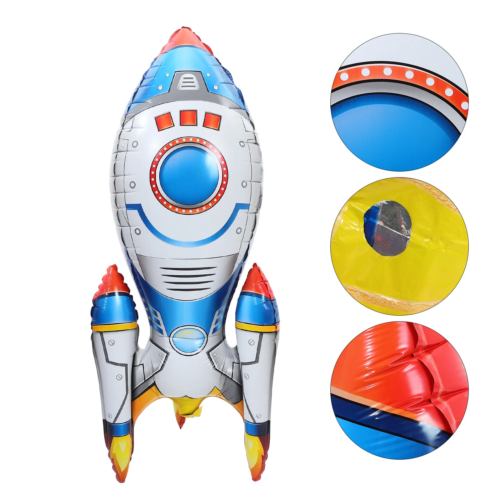 Space Themed 3D Rocket Balloon Durable Pa Aluminum Material Perfect Birthday Party Festival Decoration Balloon Prop
Space Themed 3D Rocket Balloon Durable Pa Aluminum Material Perfect Birthday Party Festival Decoration Balloon Prop