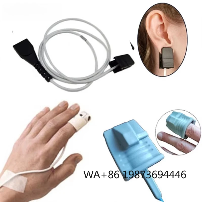 Pediatric Clip SpO2 Probe, Gray TPU Jacket CE, 3.0m/10ft Latex-Free Medical
Pediatric Clip SpO2 Probe, Gray TPU Jacket CE, 3.0m/10ft Latex-Free Medical
