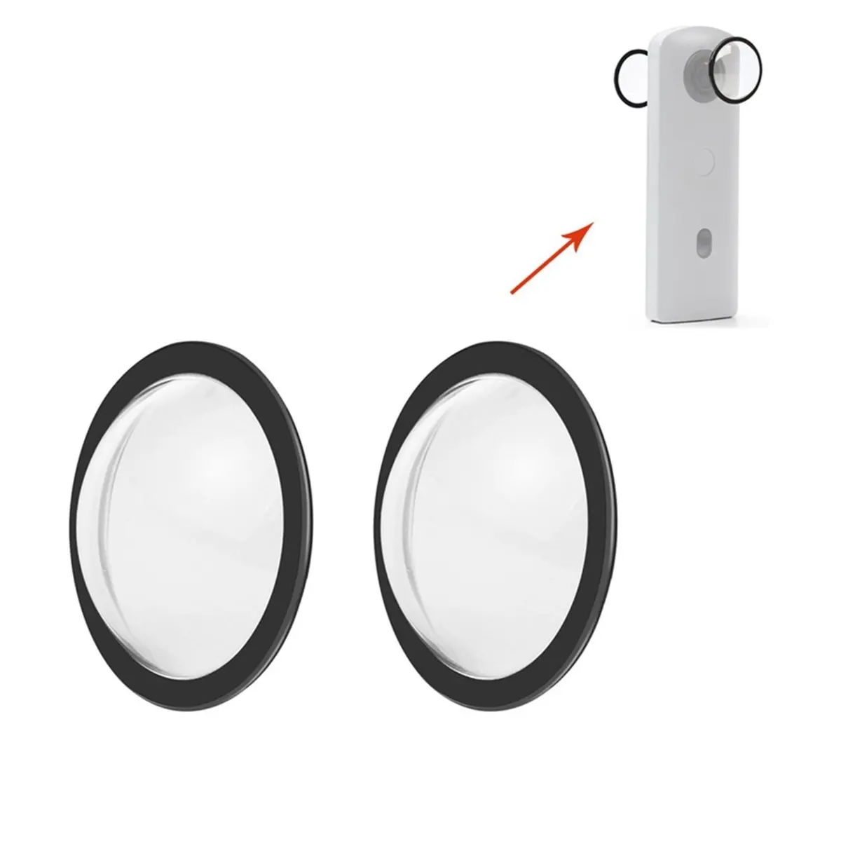 DT931 Mon.Lens Guard for Theta SC2 / S / V Protective Cover Kits Lens Protection for Cameras
DT931 Mon.Lens Guard for Theta SC2 / S / V Protective Cover Kits Lens Protection for Cameras