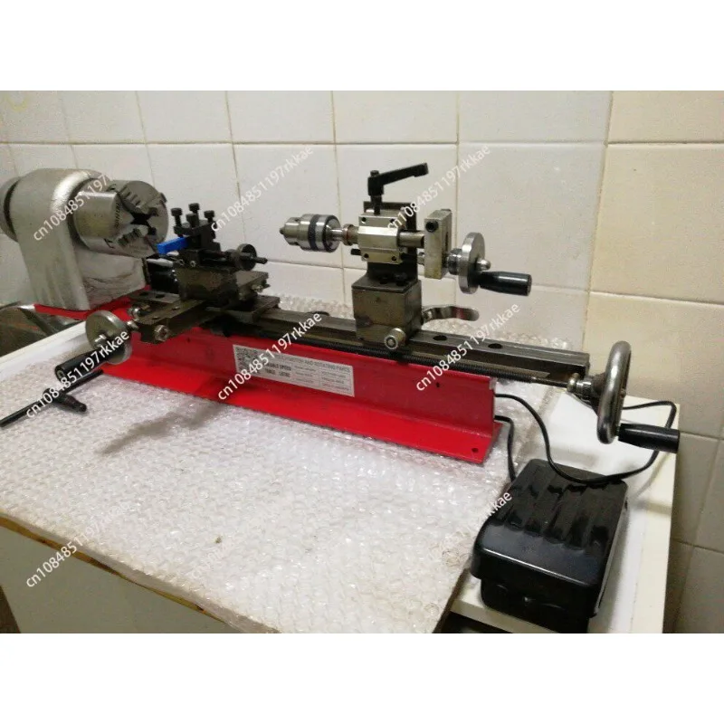 Small Lathe Mini Desktop Small Lathe/DIY Household Instrument Lathe/metal/woodworking/Wenwan
Small Lathe Mini Desktop Small Lathe/DIY Household Instrument Lathe/metal/woodworking/Wenwan