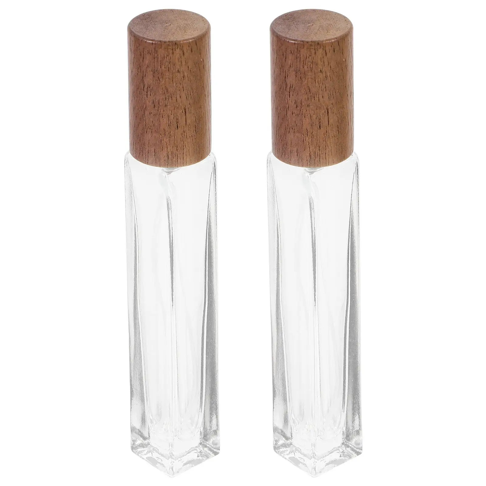 2Pcs 10ml Portable Glass Spray Bottle Perfume Essential Oil Samples Walnut Cap Leak Proof Travel Size Empty Refillable Aromatic
2Pcs 10ml Portable Glass Spray Bottle Perfume Essential Oil Samples Walnut Cap Leak Proof Travel Size Empty Refillable Aromatic