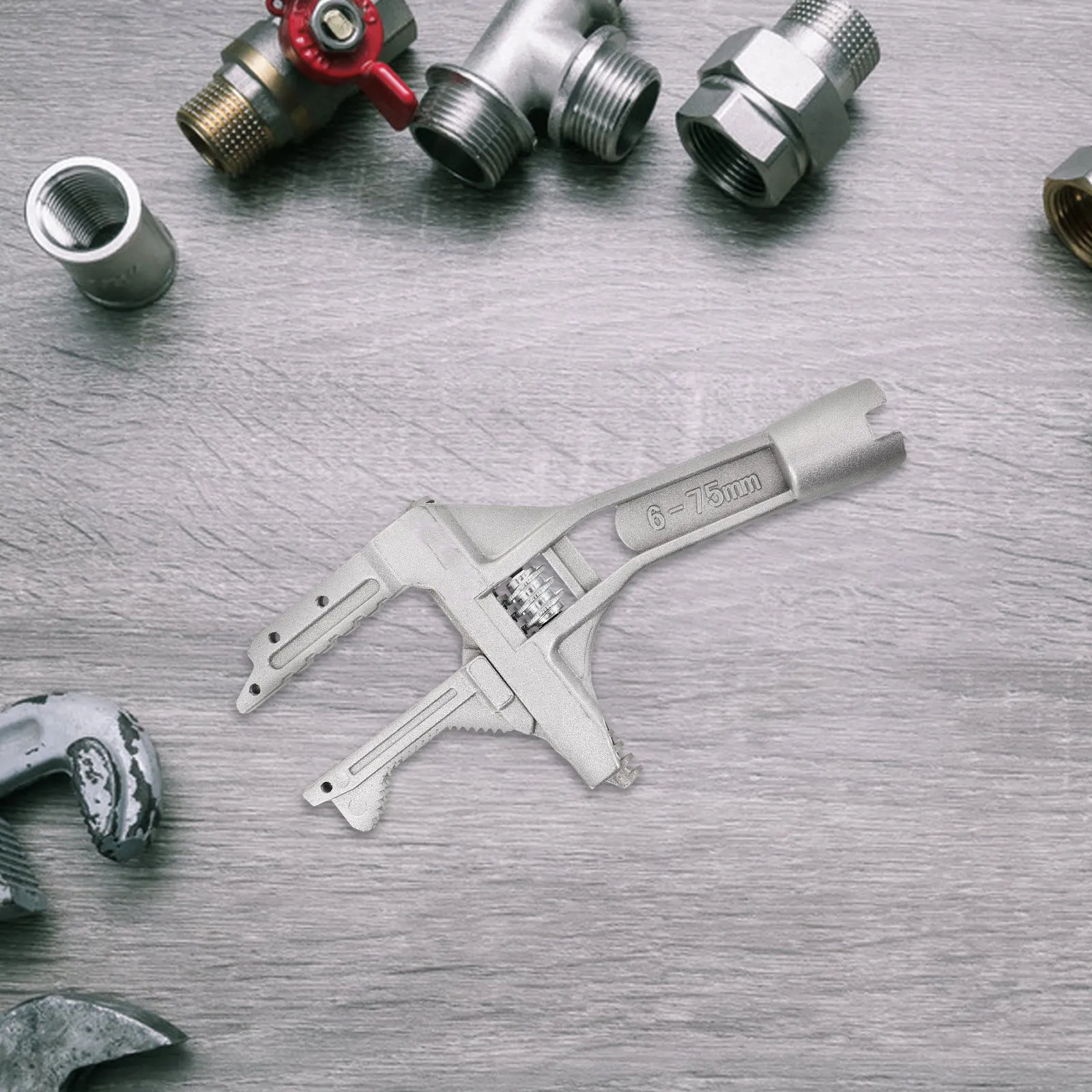 Large Opening Adjustable Wrench Plumber Wrench Bathroom Plumbing Tool Basin Sink Faucet Installation Removal Sprinkler
Large Opening Adjustable Wrench Plumber Wrench Bathroom Plumbing Tool Basin Sink Faucet Installation Removal Sprinkler
