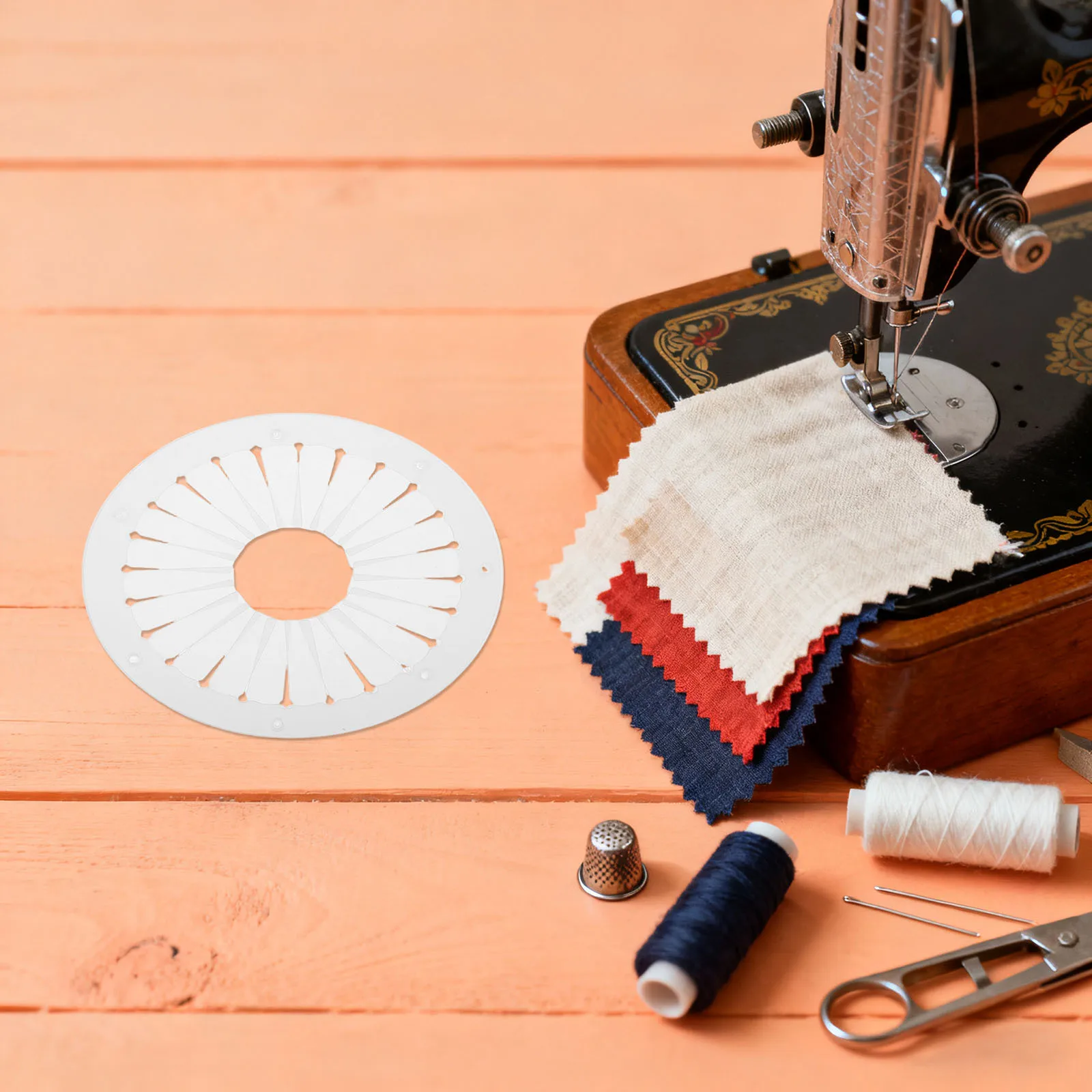 6Pcs Rosette Badge Maker Tool 9Cm DIY Ribbon Flower Template for Brooch Craft Portable Alignment Board Pleated Corsages Bow
6Pcs Rosette Badge Maker Tool 9Cm DIY Ribbon Flower Template for Brooch Craft Portable Alignment Board Pleated Corsages Bow