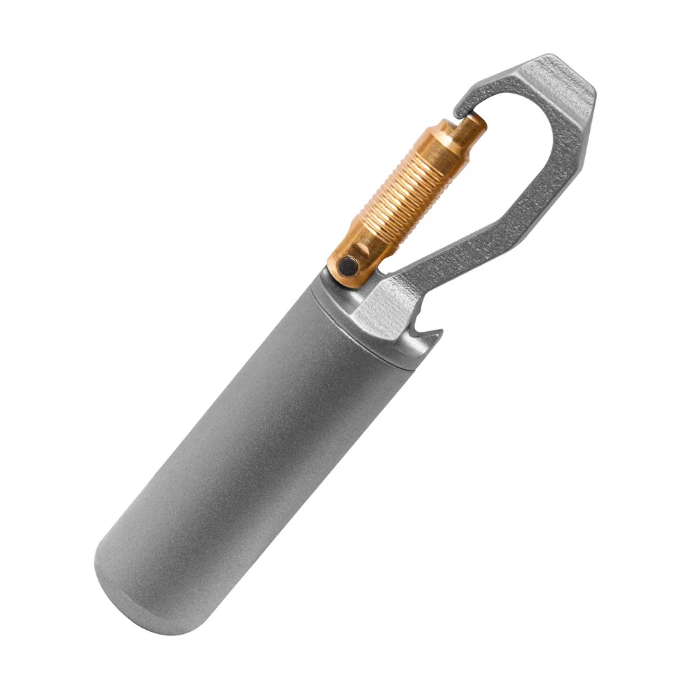 Compact Outdoor Organizer Camping Sliver Portable Pill Holder Wear-resistant Ti Alloy Easy To Carry Long-term Use
Compact Outdoor Organizer Camping Sliver Portable Pill Holder Wear-resistant Ti Alloy Easy To Carry Long-term Use