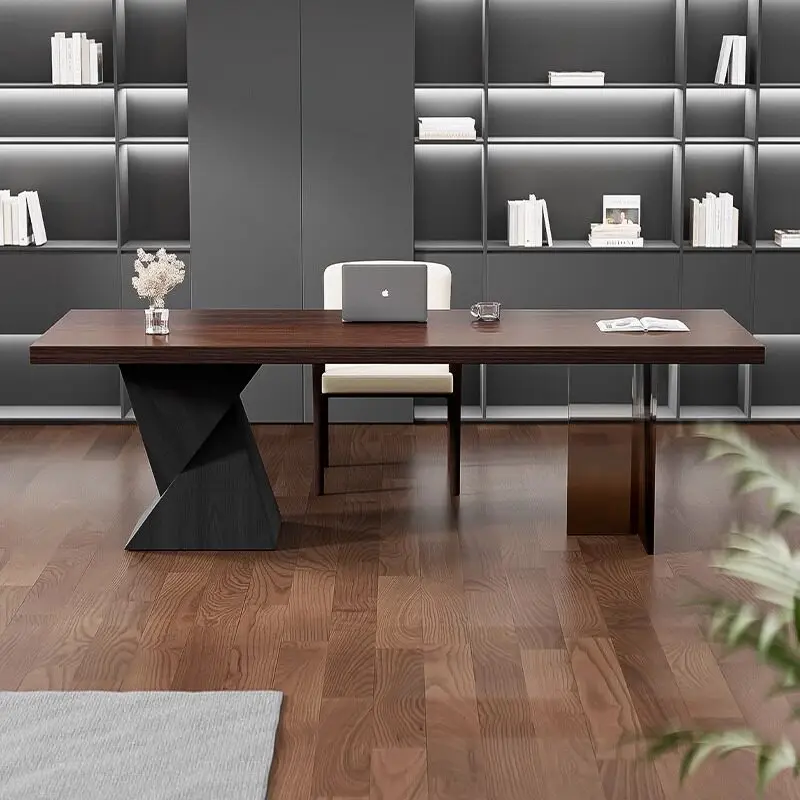 Living Room Solid Wood Large Long Tables Light Luxury Acrylic Boss Table Study Computer Table Italian Minimalist Desk Furniture
Living Room Solid Wood Large Long Tables Light Luxury Acrylic Boss Table Study Computer Table Italian Minimalist Desk Furniture