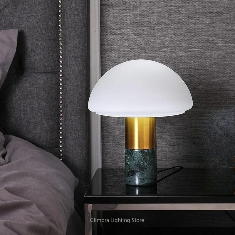 Nordic Post-modern Luxury Table Lamp,Creative Designer Style,Marble & Metal,for Bedroom Bedside Hotel, Minimalist Mushroom Light
Nordic Post-modern Luxury Table Lamp,Creative Designer Style,Marble & Metal,for Bedroom Bedside Hotel, Minimalist Mushroom Light