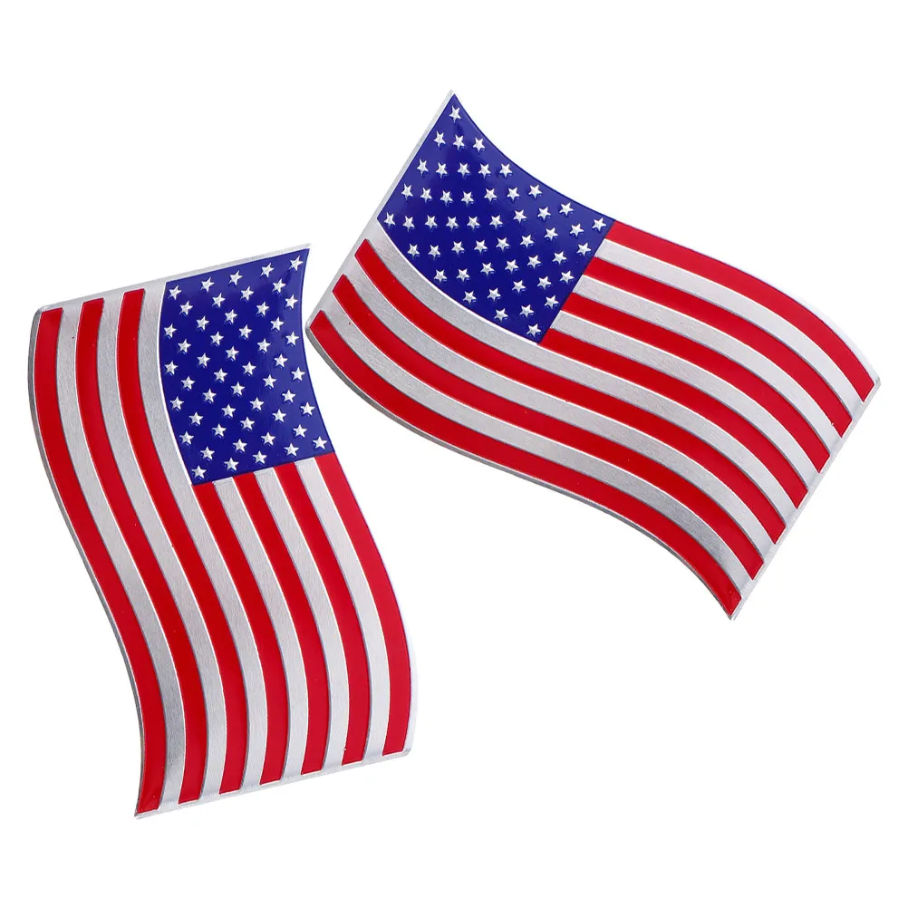 2 шт. автомобильных наклеек с флагами, металлический дизайн американского флага, водонепроницаемые, устойчивые к погодным условиям, легко устанавливаются, автомобильные украшения для автомобилей
2 шт. автомобильных наклеек с флагами, металлический дизайн американского флага, водонепроницаемые, устойчивые к погодным условиям, легко устанавливаются, автомобильные украшения для автомобилей