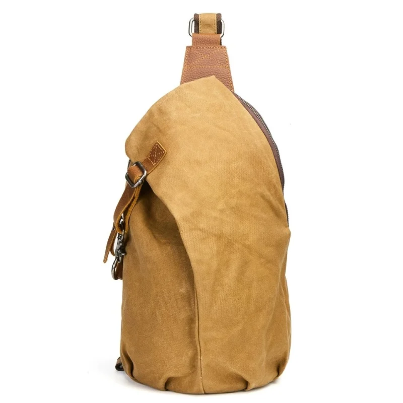 Versatile Chest Bag Men Crossbody Bag Oil Waxed Canvas Waterproof Anti-Theft Travel Bags Vintage Small Youth Shoulder Chest Pack
Versatile Chest Bag Men Crossbody Bag Oil Waxed Canvas Waterproof Anti-Theft Travel Bags Vintage Small Youth Shoulder Chest Pack