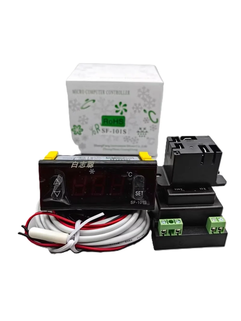 Zhongshan Shangfang SF-101S refrigerator freezer refrigerator freezer electronic digital thermostat temperature controller
Zhongshan Shangfang SF-101S refrigerator freezer refrigerator freezer electronic digital thermostat temperature controller