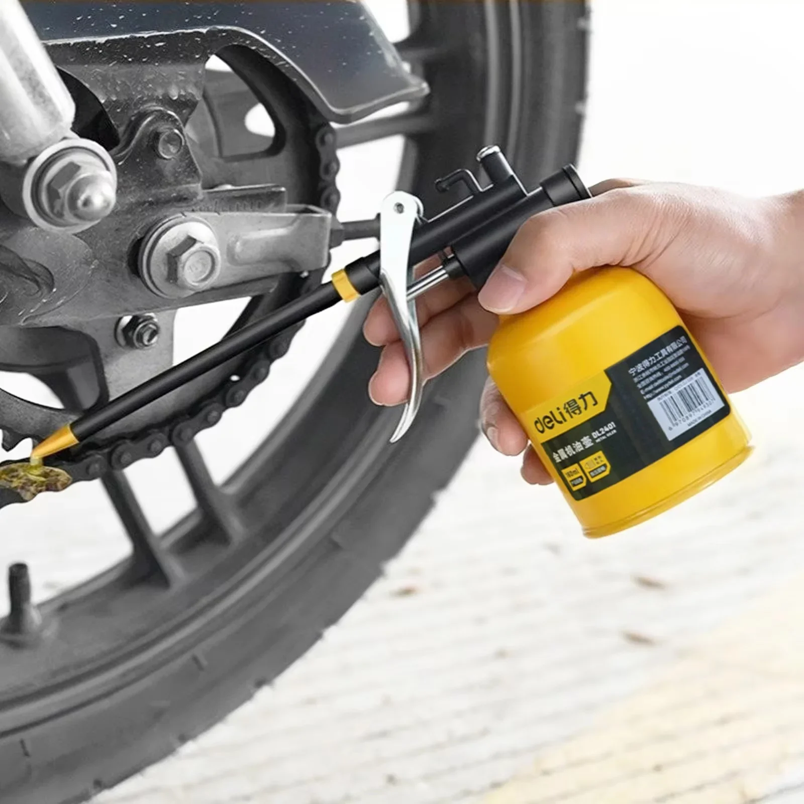 Oil Can Lubrication Metal High Pressure Pump Grease Guns Car Oil Pot Bottle Car Repair Tool 180ml
Oil Can Lubrication Metal High Pressure Pump Grease Guns Car Oil Pot Bottle Car Repair Tool 180ml