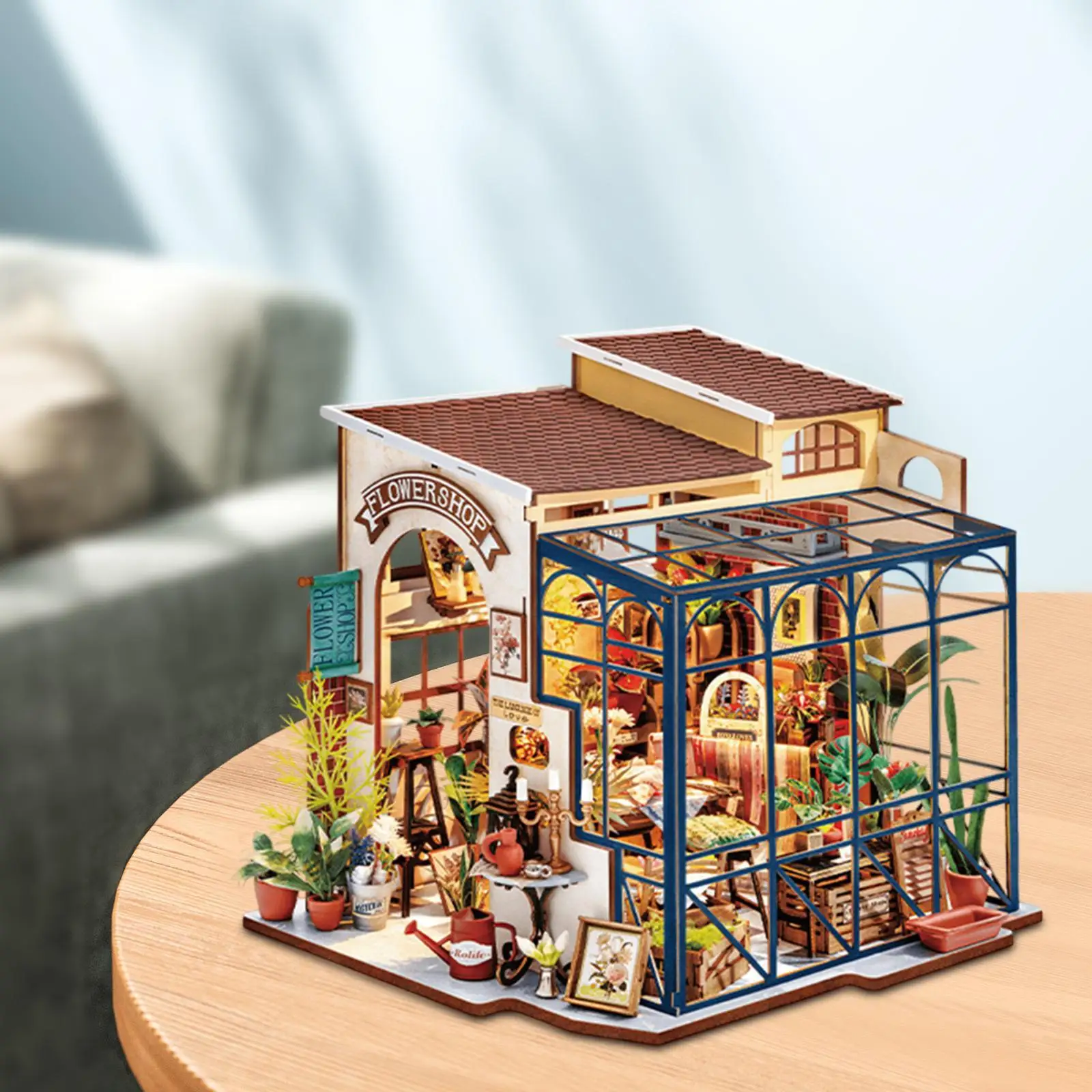 Dollhouse DIY Miniature Kits Home Decor Garden House Mini House Model with Accessories for Boys Girls Kids Adults Birthday Gift
Dollhouse DIY Miniature Kits Home Decor Garden House Mini House Model with Accessories for Boys Girls Kids Adults Birthday Gift